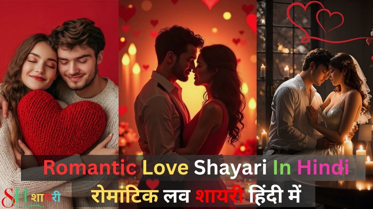 100 + Romantic Love Shayari In Hindi |रोमांटिक लव शायरी हिंदी में