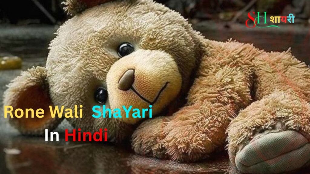110+Best Rone Wali Shayari In Hindi| रुला देने वाली शायरी