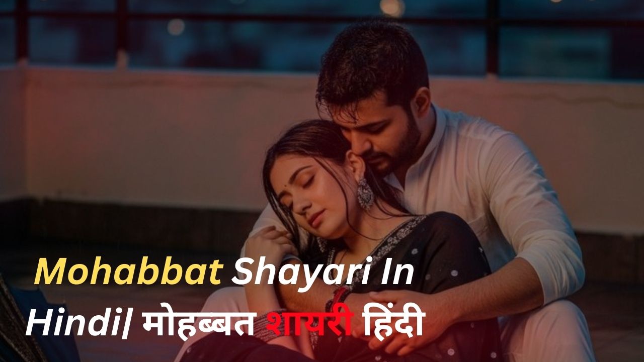 105+Best Mohabbat Shayari In Hindi| मोहब्बत शायरी हिंदी